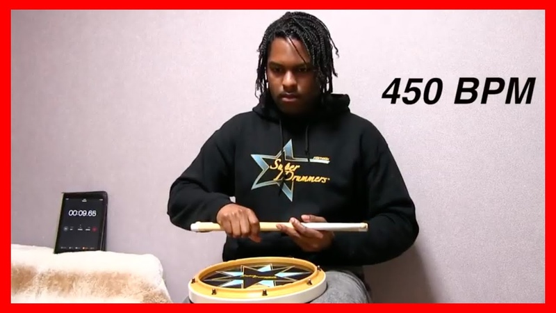 450 BPM Double Stroke Roll