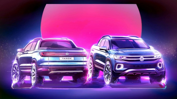 На автосалоне в Сан-Паулу состоялся публичный дебют пикапа Volkswagen Tarok. По предварительной информации, серийная версия модели появится на бразильском рынке в 2020 году. В компании также не