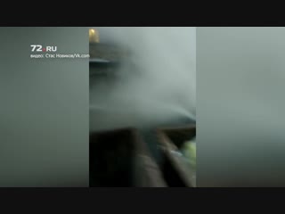Порыв горячей воды на ММС