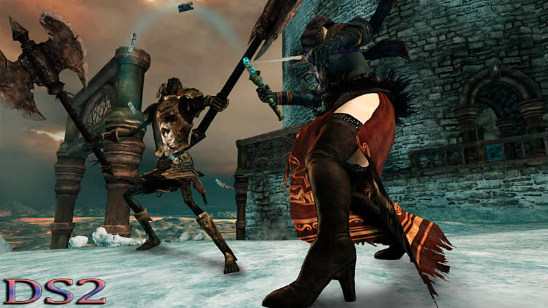 Dark Souls 2 кооператив с корешами