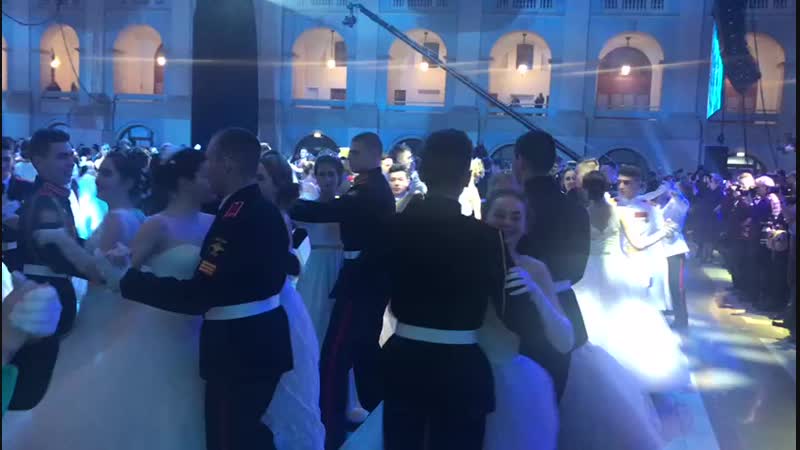 Кадетский кремлевский бал. Москва.