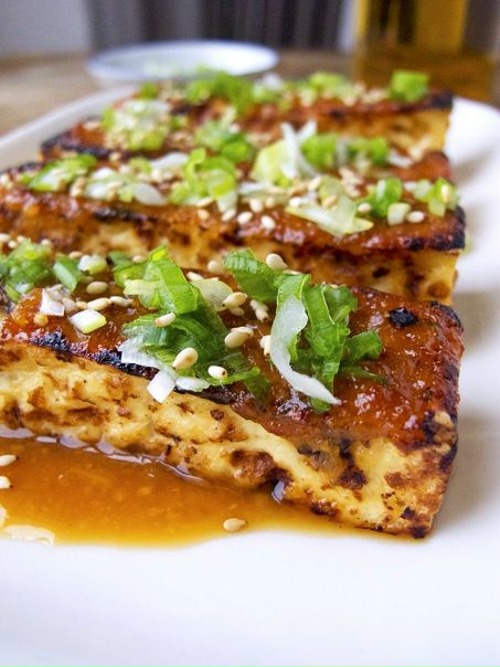 Тофу Дэнгаку/Tofu Dengaku. 