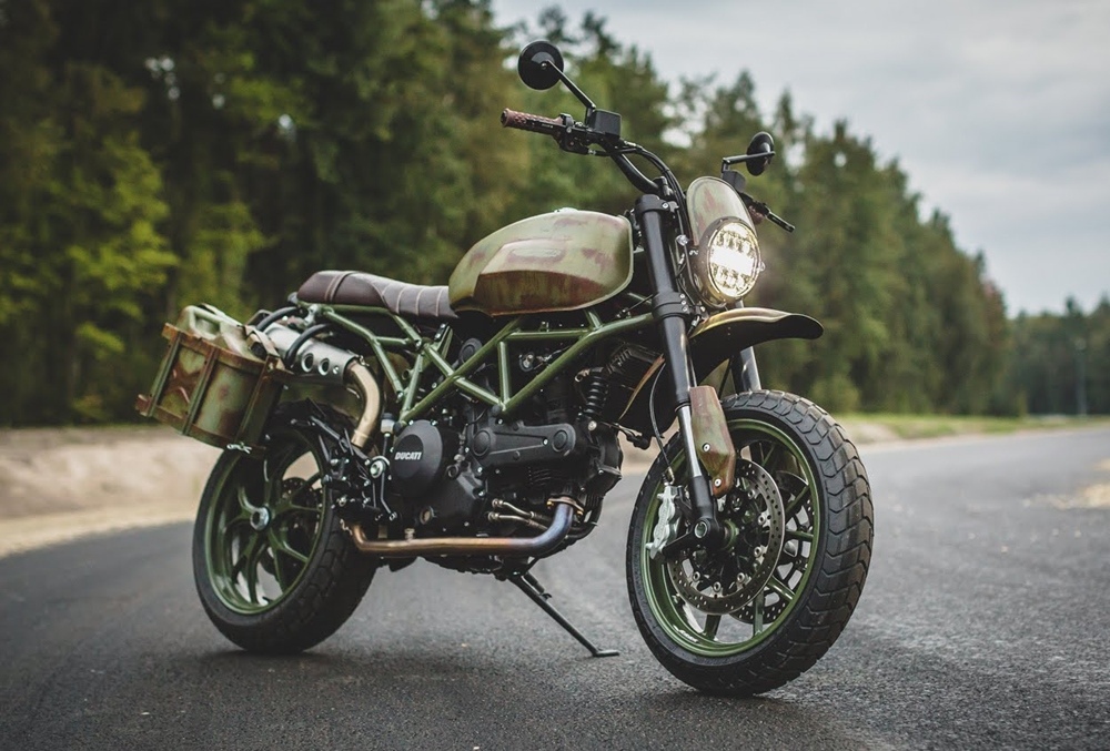 Kalapea Garage: кастом Ducati Hyperscrambler