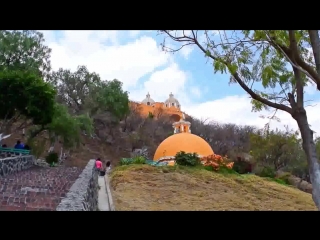 🇲🇽🏺️🏙️Большой Мехико mi Pirámide de Cholula, la mas grande del mundo🤔😎🗺️;) Zona conocida como
