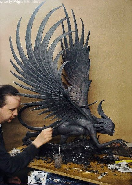 Скульптор / Andy Wright.