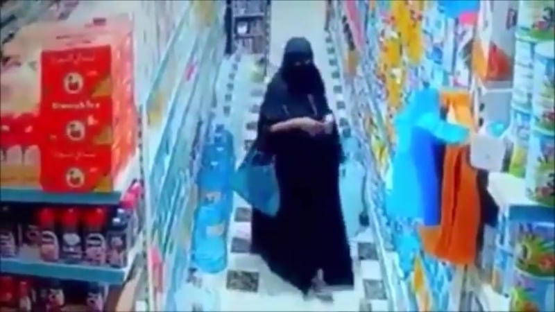 Один из многих преимуществ никаба