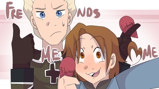 Friends Meme | Axis Powers Hetalia