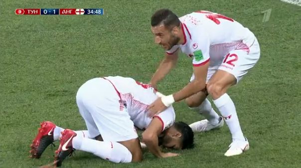 #ТунисАнглия - 1:1