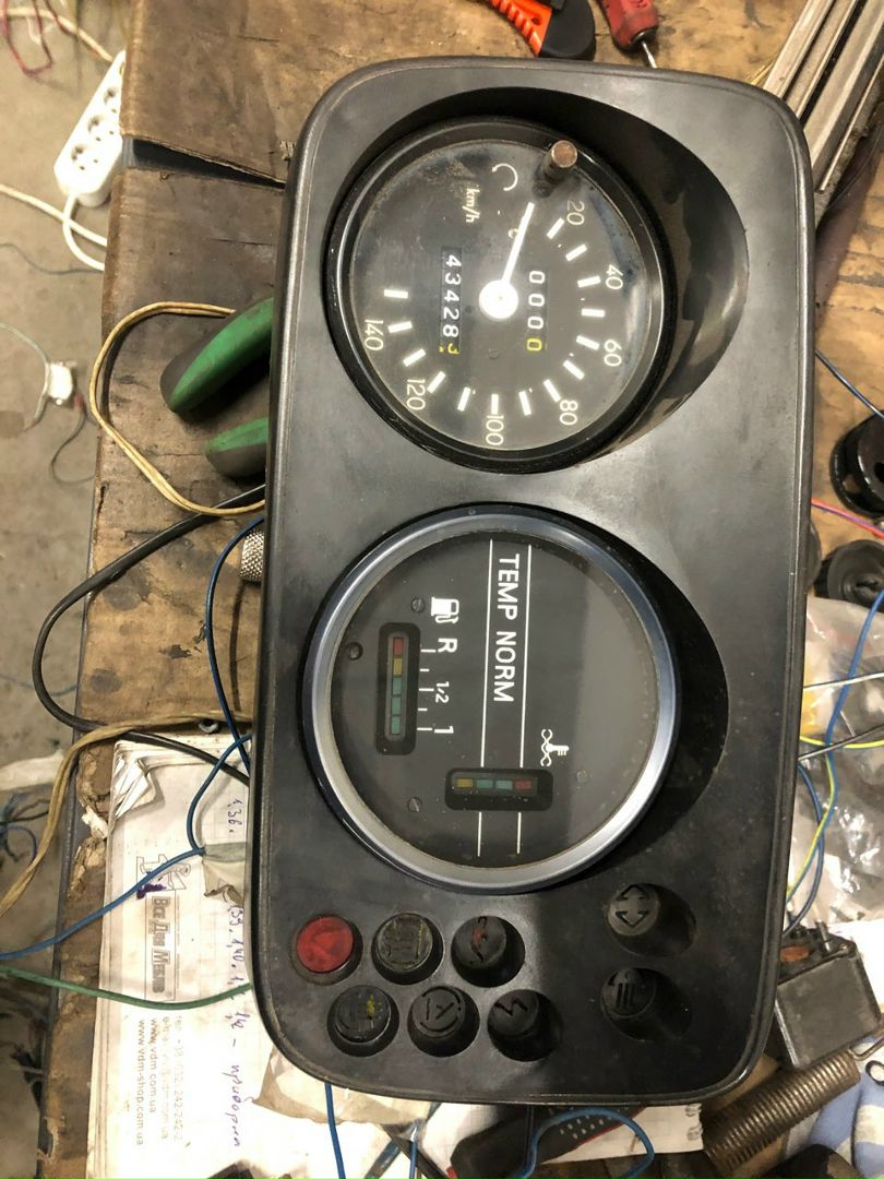 Подключение щитка приборов - Клуб ретро-автобусов и микроавтобусов