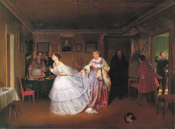 История одного шедевра. «Сватовство майора», Павел Федотов 1848г. Холст, масло. Размер: 58,3 × 75,4 см. Государственная Третьяковская галерея, МоскваКартина «Сватовство майора» (также известна
