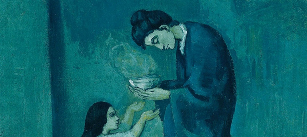 Голубой период картины аниме