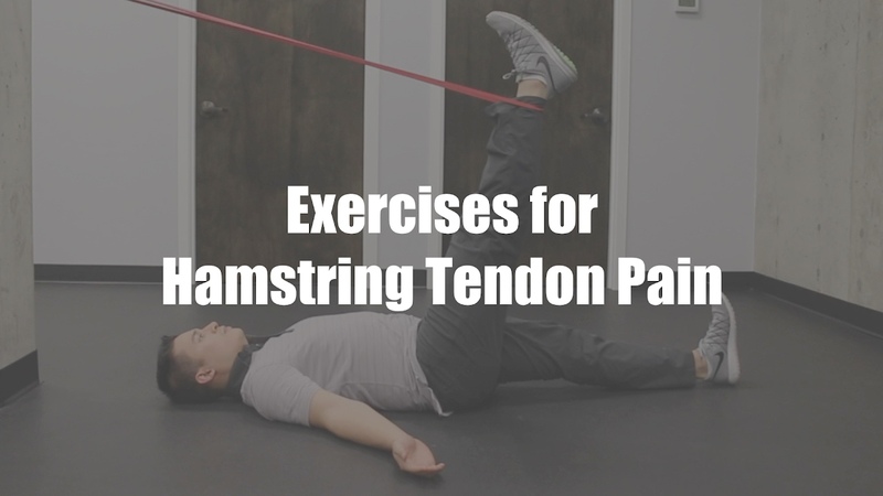 Exercises for Hamstring Tendon Pain