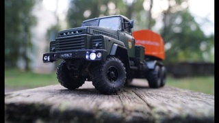 Краз 260 модель на радиоуправлении RC car homemade в масштабе 1:43