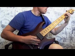 Symphony X - The damnation game Solo Cover (+tab/backing track)