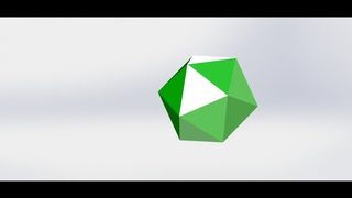 Make Icosahedron - Tạo Khối đa diện - Solidworks