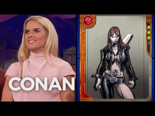 Alice Eve Wants To Explore Typhoid Mary’s More Seductive Side - CONAN on TBS