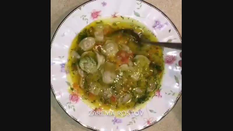 СУП С ПЕЛЬМЕШКАМИ