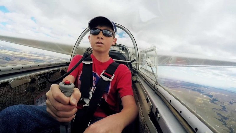 14 Year Old First Glider Solo