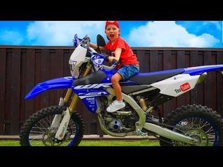 Baby Biker Ride on Pocket Bike, Cross Bike, Sportbike! Stunts, Drifts in Real Life