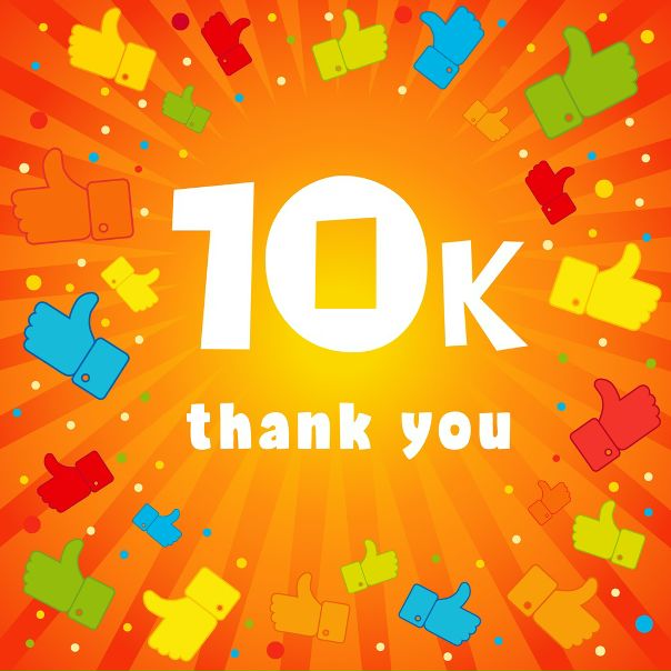 А у нас юбилей! 10 000 подписчиков в Инстаграме!