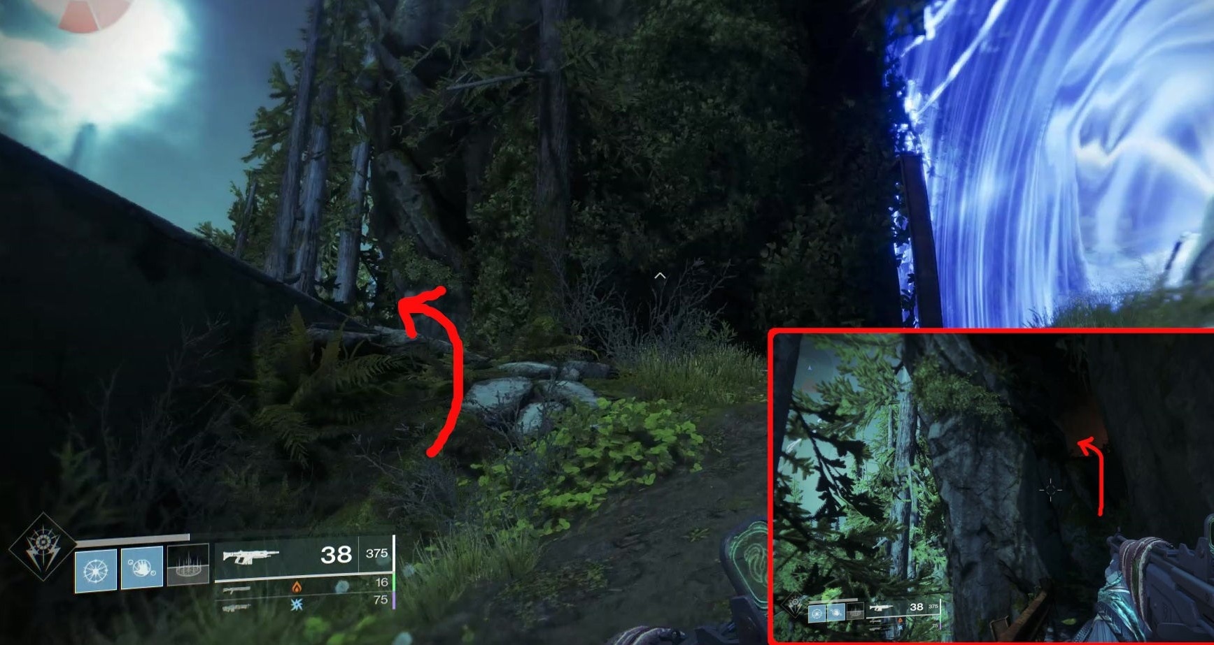 поиск сундуков по квесту на револьвер Люмина