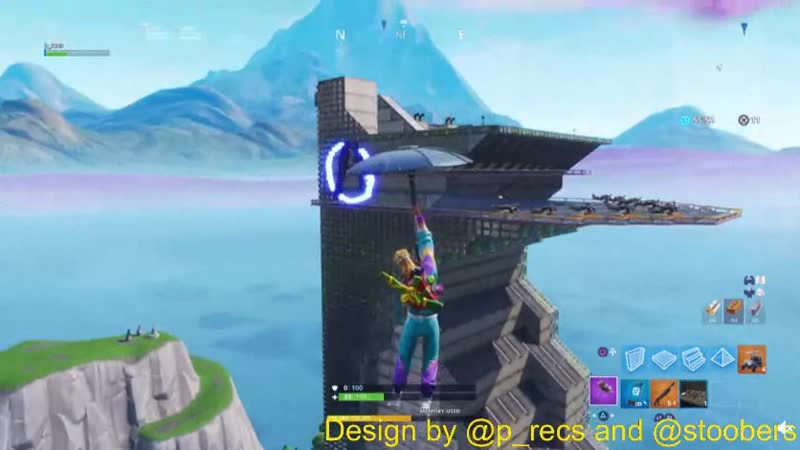 Башня Мстителей в Fortnite