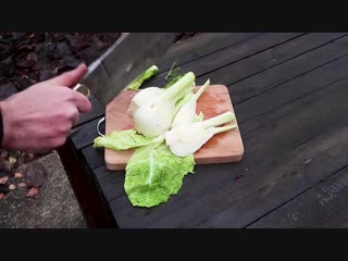 Реставрация старинного кухонного топорика