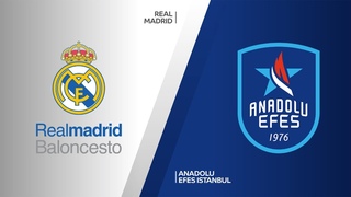Real Madrid - Anadolu Efes Istanbul Highlights | Turkish Airlines EuroLeague RS Round 20