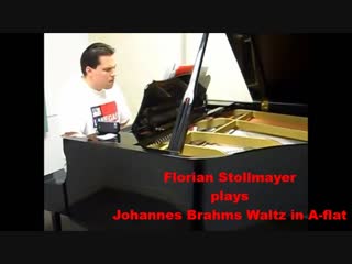 Johannes Brahms Walzer in As-Dur Excerpt by Florian Stollmayer Klavier