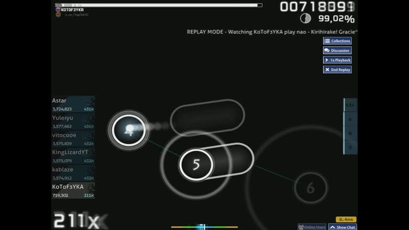 105pp score ebat ludi^^