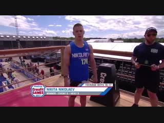 Никита Николаев CrossFit Games 2017
