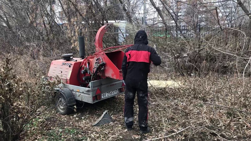 Дробление веток в Самаре