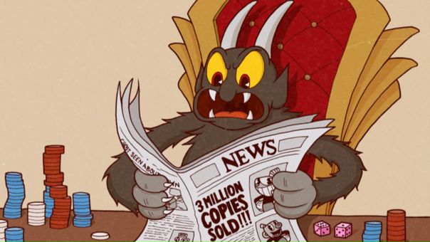 Cuphead стала трижды платиновой игрой — общие продажи Run and Gun-платформера превысили 3 миллиона копий.