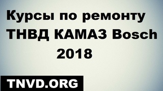 Курсы по ремонту ТНВД КАМАЗ Bosch 2018 приглашение