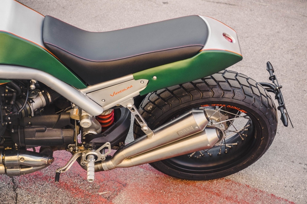 Officine Rossopuro: кастом Moto Guzzi Griso Viridium