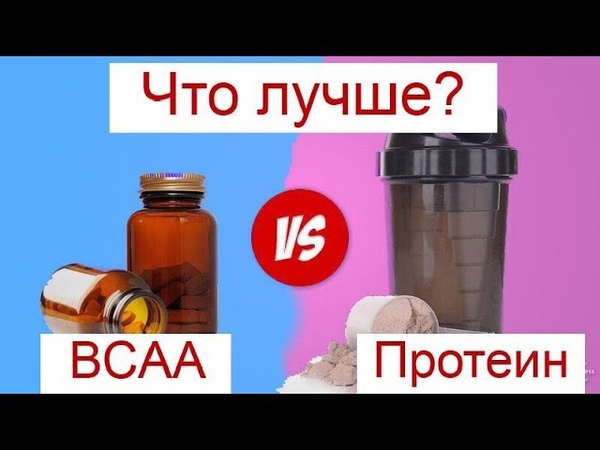 БЦАА (bcaa) или протеин лучше