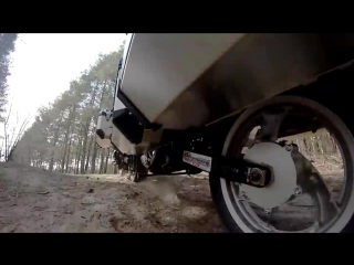 BMW GS 800 offroad Trailer C-WAY Мотоприцеп Мотоцикл БМВ Гусь moto