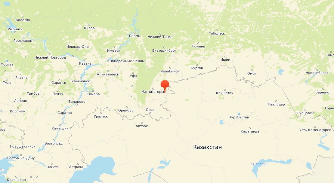 Карта Карталы
