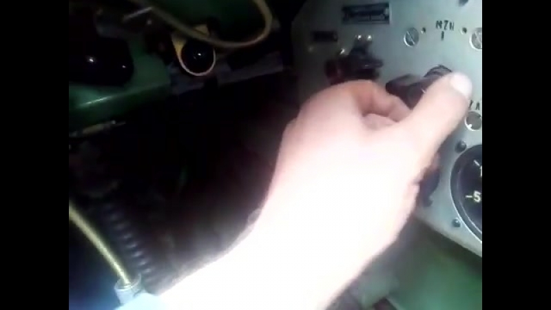 How to start and stop a T-55 tank