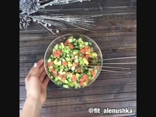 Легкий и вкусный салат🥗
