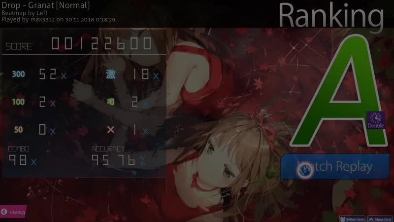 Left-handed beatmap by Left