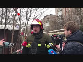 Начальник ГУ МЧС по Ростовской области комментирует ситуацию со взрывом в Шахтах