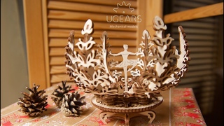 Ugears Flower Etui: model that amuses
