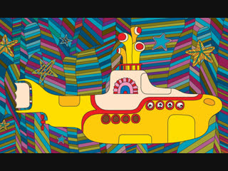 ᴴᴰ Yellow Submarine (The Beatles) Желтая подводная лодка (1968) (психоделический музыкальный мультфильм) HD 1080