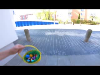 Easter Bunny Parkour VS Thief - Parkour POV Chase