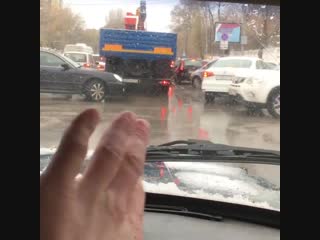 Когда не знаешь, чем занять себя в ростовских пробках 20.11.2018 Ростов-на-Дону Главный