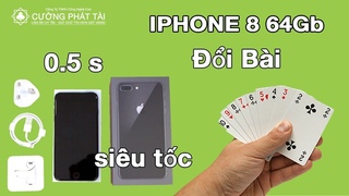 Máy điện thoại IPHONE 8 tráo đổi lá bài bịp mới nhất 2019