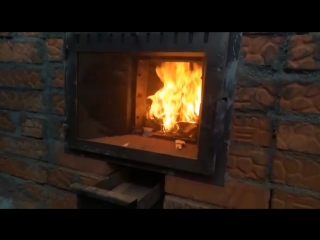 Установка чугунной банной печи