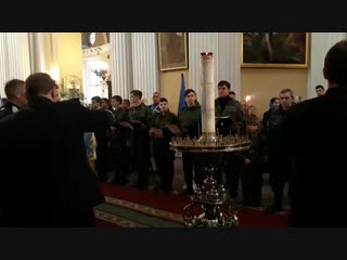 Присяга молодых казаков ХКО