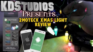 2MOTECK Poundland USB Christmas Light Charger Cable Review 2017 & 2018 Models Xmas Tat Android iOS